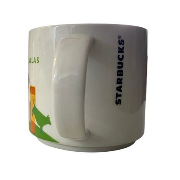 Starbucks DALLAS 2012 You Are Here Collection Series Ceramic Coffee Mug 14oz - Picture 2 of 7